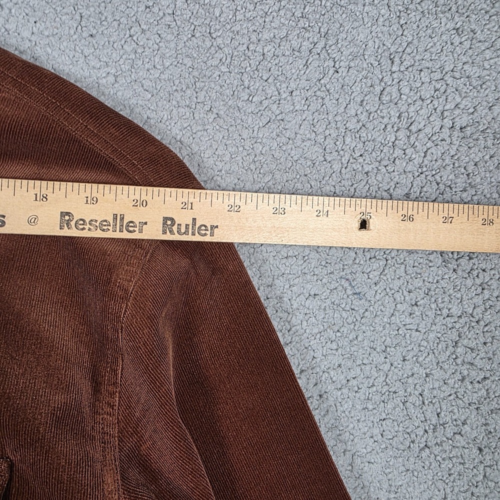 Duluth Trading Co Shirt Mens Size 2XL Brown Corduroy Standard Untucked Fit NWT - Picture 8 of 13